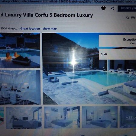 Diamond Luxury Villa Corfu Kato Spilaion المظهر الخارجي الصورة